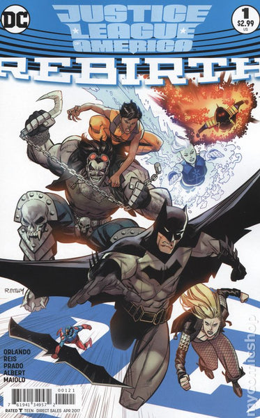 Justice League of America Rebirth #1-12