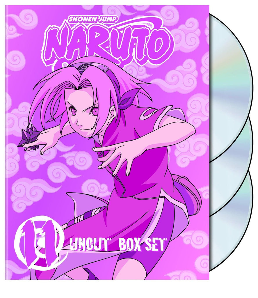 Naruto: Uncut Box Set 11 DVD - Cyber City Comix