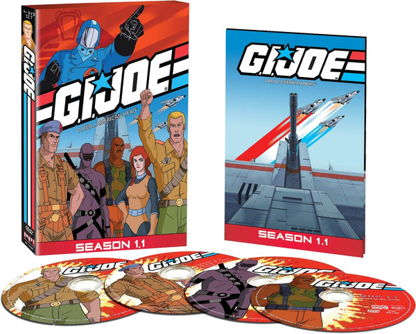 G.I. Joe A Real American Hero: Season 1.1 DVD - Cyber City Comix