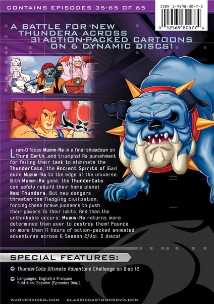 Thundercats Season 2: Volume 2 DVD - Cyber City Comix