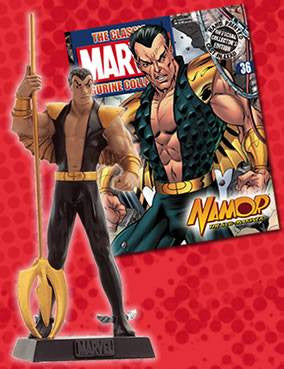 Classic Marvel Figure Magazine Collection - #36 Sub Mariner - Cyber City Comix