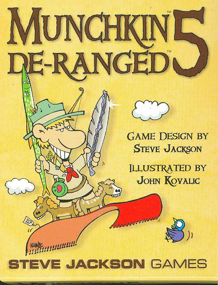 Munchkin 5 De-Ranged - Cyber City Comix