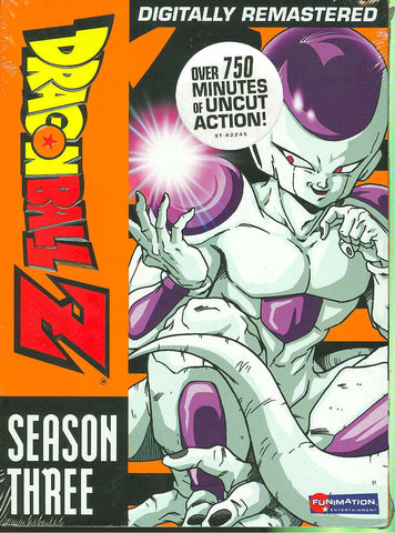Dragon Ball Z - Season 3 Remastered Uncut DVD Box Set - Cyber City Comix