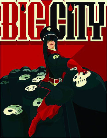 ART OF BIG CITY HC - Cyber City Comix