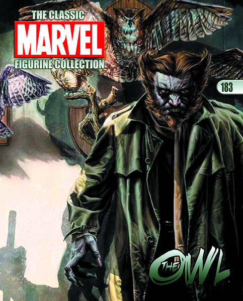 Classic Marvel Figure Magazine Collection - #183 The Owl - Cyber City Comix
