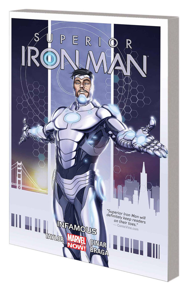 Superior Iron Man #1-4 - Cyber City Comix