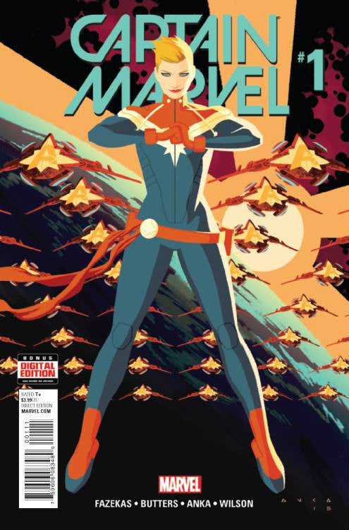 Captain Marvel (2015) #1-4 - Cyber City Comix