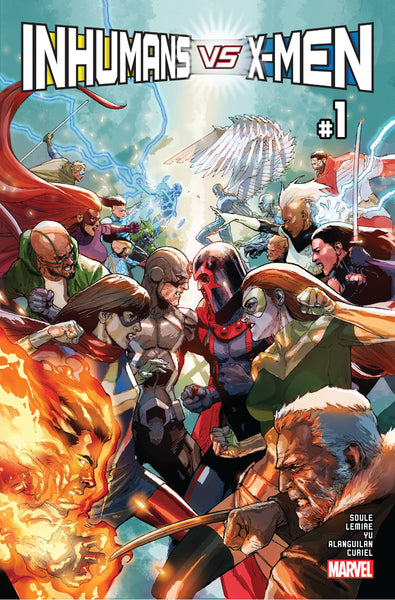 Inhumans vs X-Men #0-6