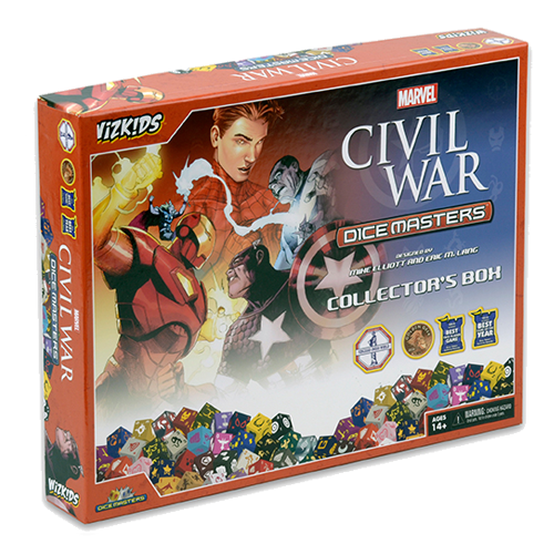 Marvel Civil War Dice Masters Collector's Box Cyber City Comix Marvel Civil War Dice Masters Collector's Box Cyber City Comix