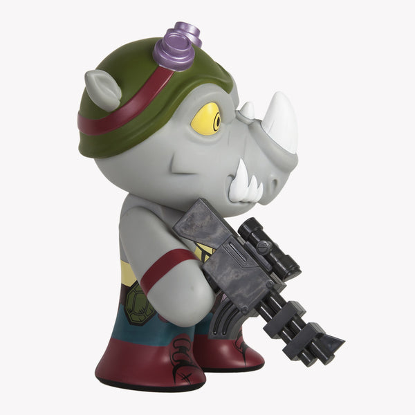 Tmnt - Rocksteady 7" Medium vinyl Figure - Cyber City Comix