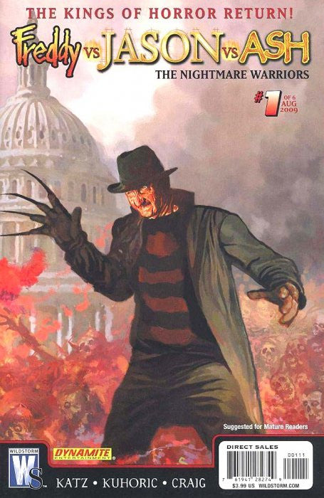 Freddy vs Jason vs Ash: The Nightmare Warriors #1-6 - Cyber City Comix