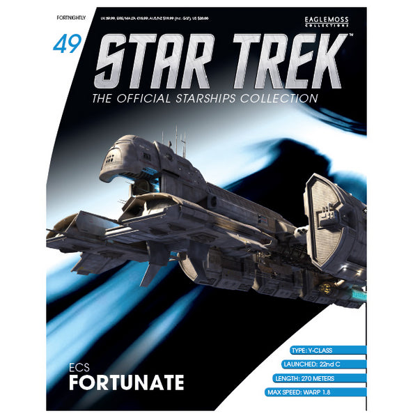 Star Trek: The Official Starships Collection - ECS Fortunate - Cyber City Comix