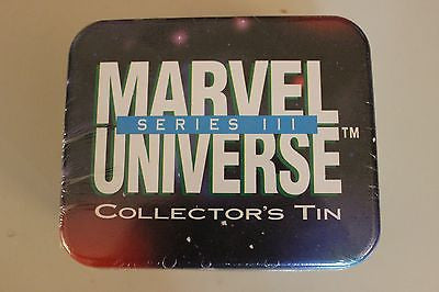 Marvel Universe 1992 Premier Edition Trading Card Set Sealed Tin - Cyber City Comix