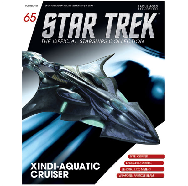 Star Trek: The Official Starship Collection - Xindi-Aquatic Cruiser - Cyber City Comix