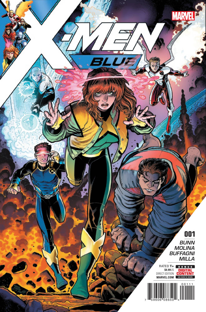 X-men Blue #1-4