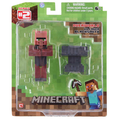 Minecraft - Blacksmith Villager figure - Cyber City Comix