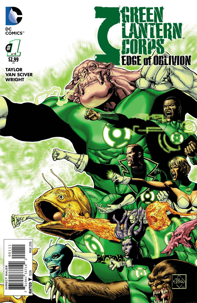 GREEN LANTERN CORPS: EDGE OF OBLIVION FULL SET