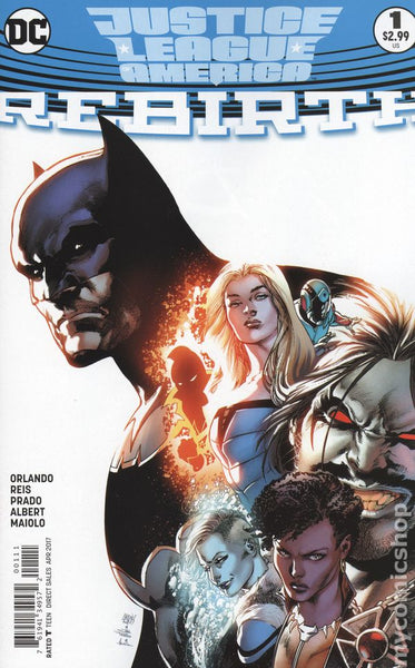 Justice League of America Rebirth #1-12