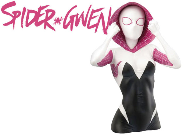 Marvel Spider-Gwen Bust Bank - Cyber City Comix