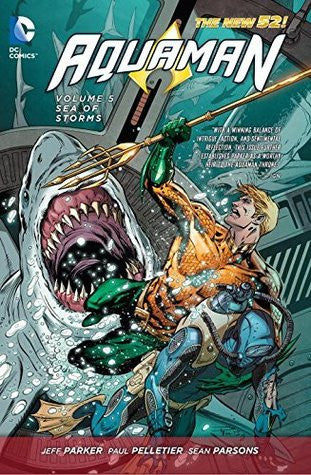 Aquaman Volume 5: Sea of Storms HC - Cyber City Comix