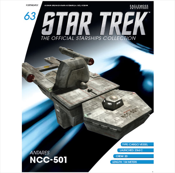 Star Trek The Official Starships Collection - Antares NCC-501 - Cyber City Comix