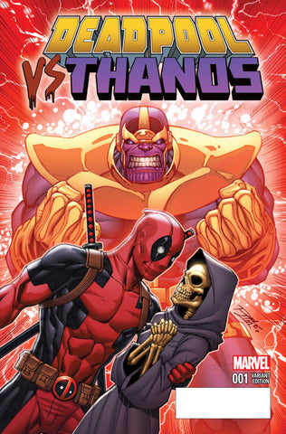 Deadpool vs Thanos #1-4 - Cyber City Comix
