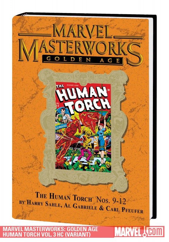 Marvel Masterworks Golden Age - Human Torch Vol 3 Variant HC - Cyber City Comix