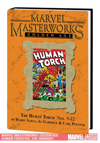 Marvel Masterworks Golden Age - Human Torch Vol 3 Variant HC - Cyber City Comix