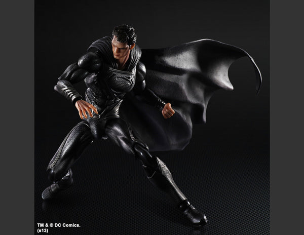 Man of Steel - Black Costume Superman - Cyber City Comix
