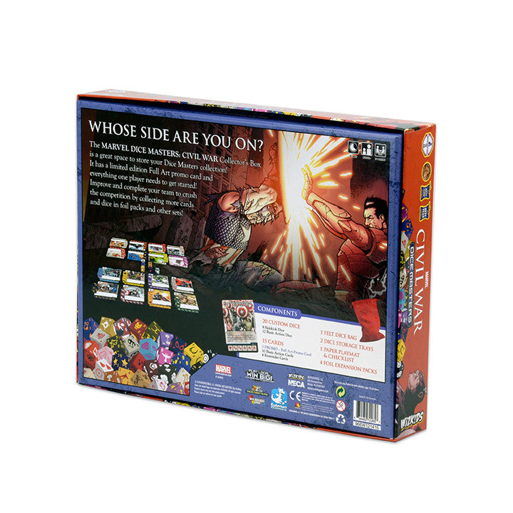 Marvel Civil War Dice Masters Collector's Box Cyber City Comix Marvel Civil War Dice Masters Collector's Box Cyber City Comix