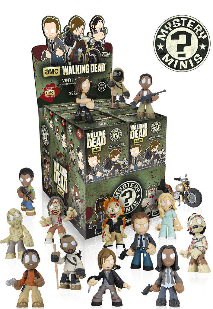 Mystery Minis: The Walking Dead Series 4 - Cyber City Comix
