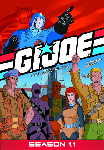 G.I. Joe A Real American Hero: Season 1.1 DVD - Cyber City Comix