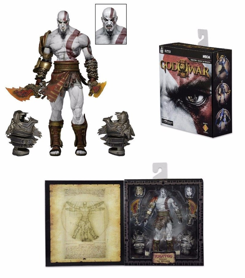 NECA GOW 3 Ghost of Sparta Kratos Action Figure