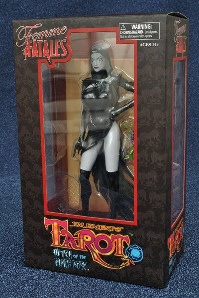 Femme Fatales - Raven Hex Pvc Statue - Cyber City Comix