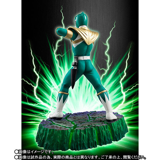 MMPR Green Ranger Figuarts Zero statue - Cyber City Comix