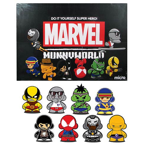Marvel x Kidrobot Munnyworld Micro - Cyber City Comix