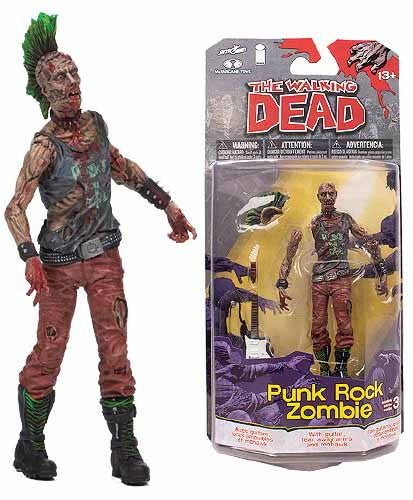 The Walking Dead: Comic Book Series 3 - Punk Rock Zombie - Cyber City Comix