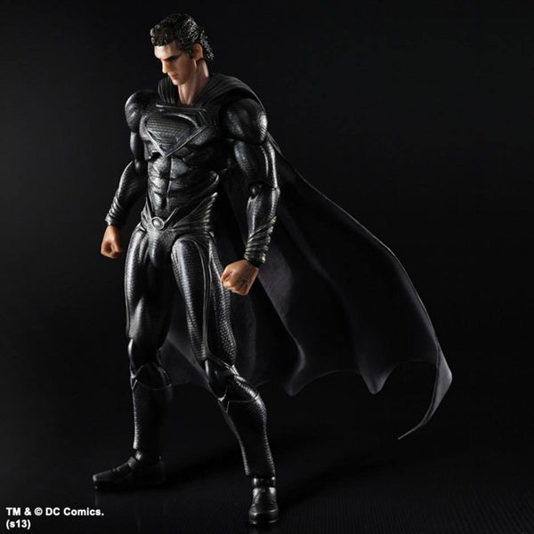 Man of Steel - Black Costume Superman - Cyber City Comix