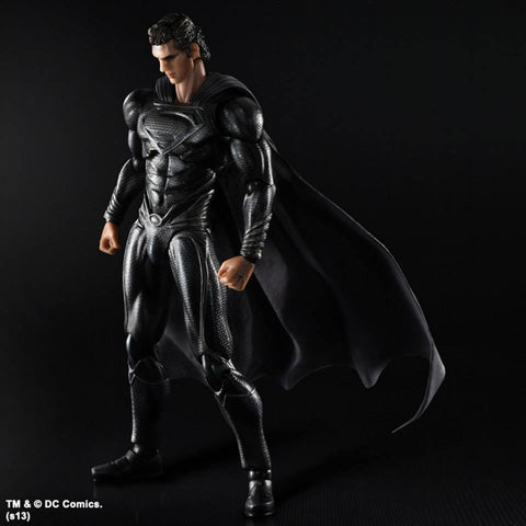 Man of Steel - Black Costume Superman - Cyber City Comix