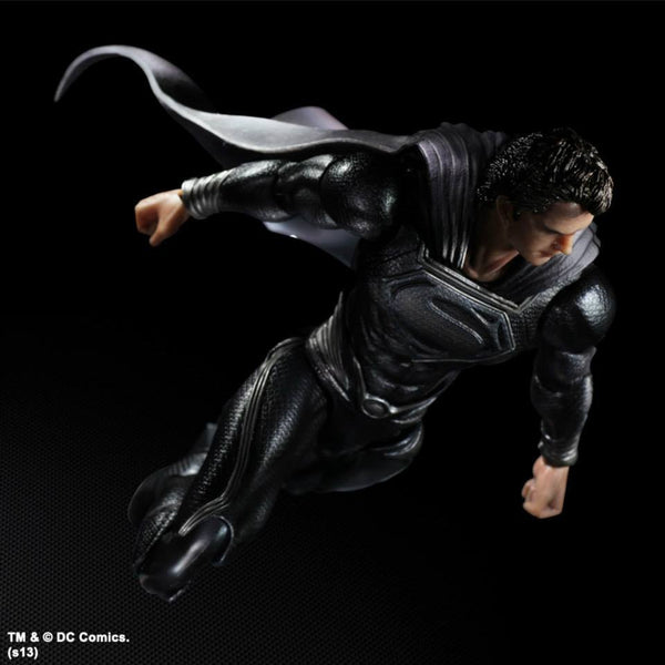 Man of Steel - Black Costume Superman - Cyber City Comix