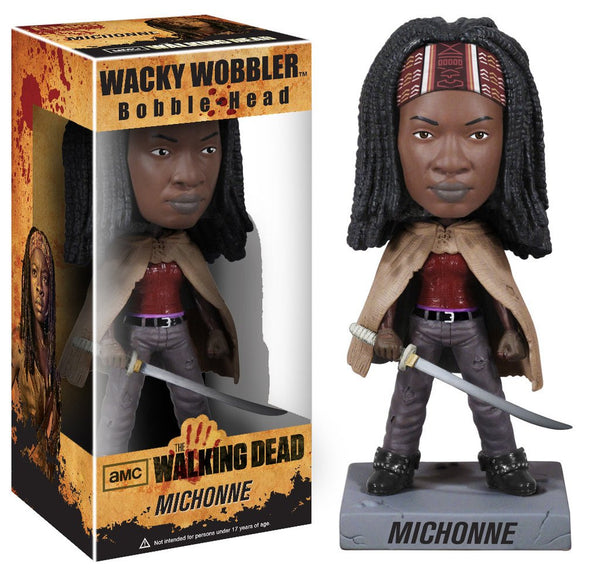 Wacky Wobbler - Walking Dead Michonne - Cyber City Comix