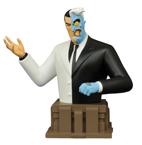 Batman The Animated Series Two-Face Resin Bust - Cyber City Comix