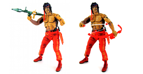 Rambo - First Blood Pt 2 Classic Video Game figure - Cyber City Comix