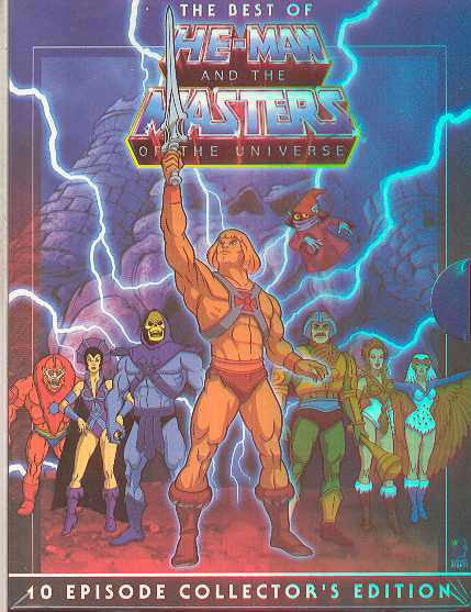 Best of He-Man and the Masters of the Universe DVD - Cyber City Comix