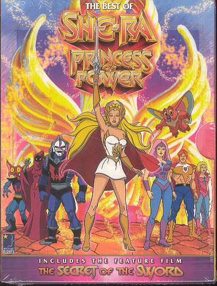 Best of She-Ra Princess of Power DVD - Cyber City Comix