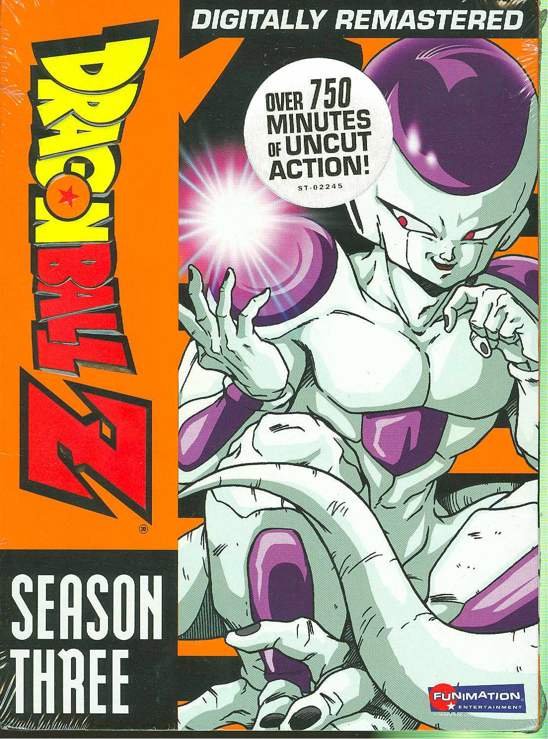 Dragon Ball Z - Season 3 Remastered Uncut DVD Box Set