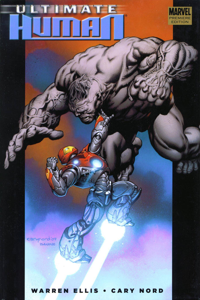 Ultimate Hulk vs Iron Man - Ultimate Human Premier Hardcover - Cyber City Comix