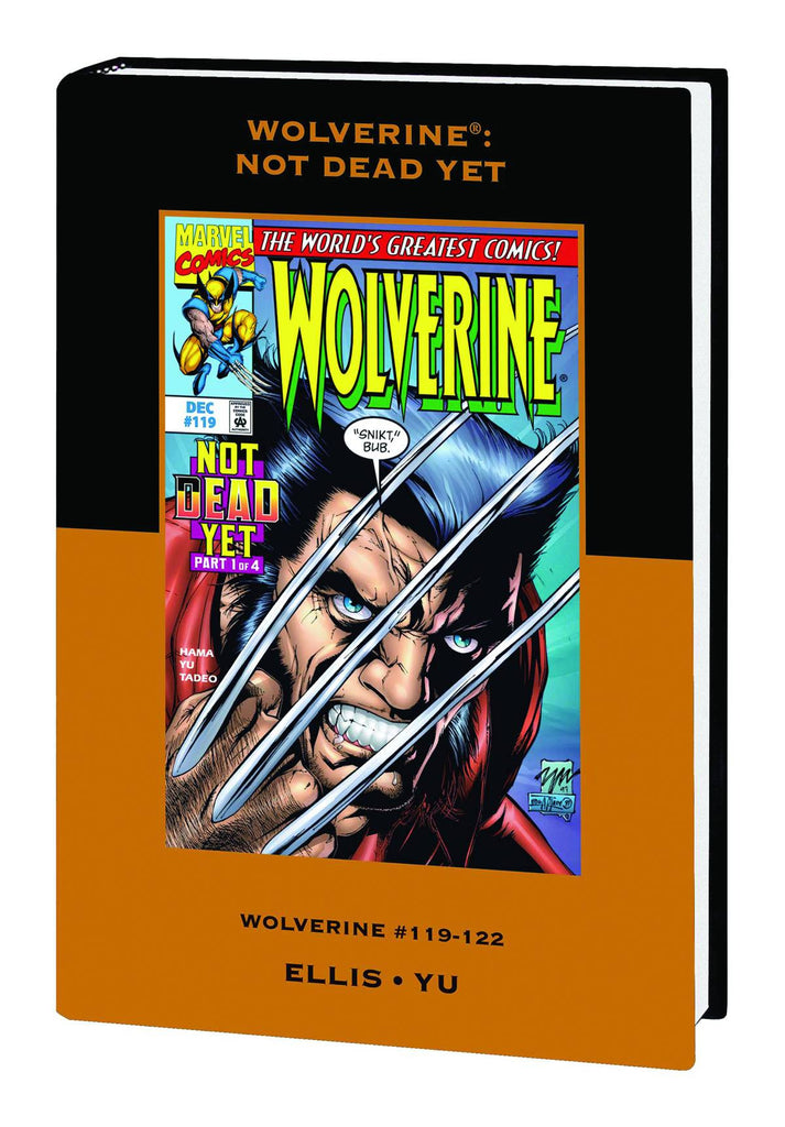 Wolverine - Not Dead Yet Premier HC Variant ED 20 - Cyber City Comix