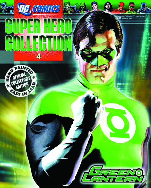 DC Superhero Figure Magazine Collection - #4 Green Lantern - Cyber City Comix
