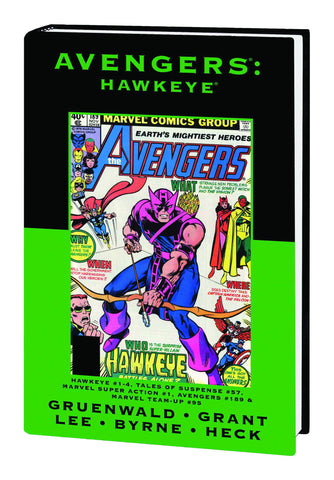 Avengers - Hawkeye Premeir HC Variant ED 22 - Cyber City Comix